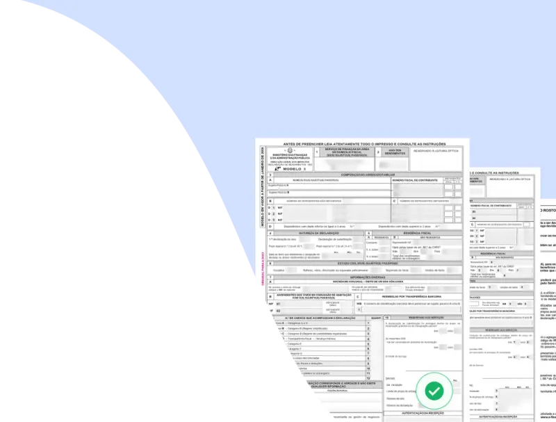 Declaração de impostos do IRS
